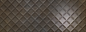 Love Ceramic Tiles Metallic Chess Carbon ret 120x45