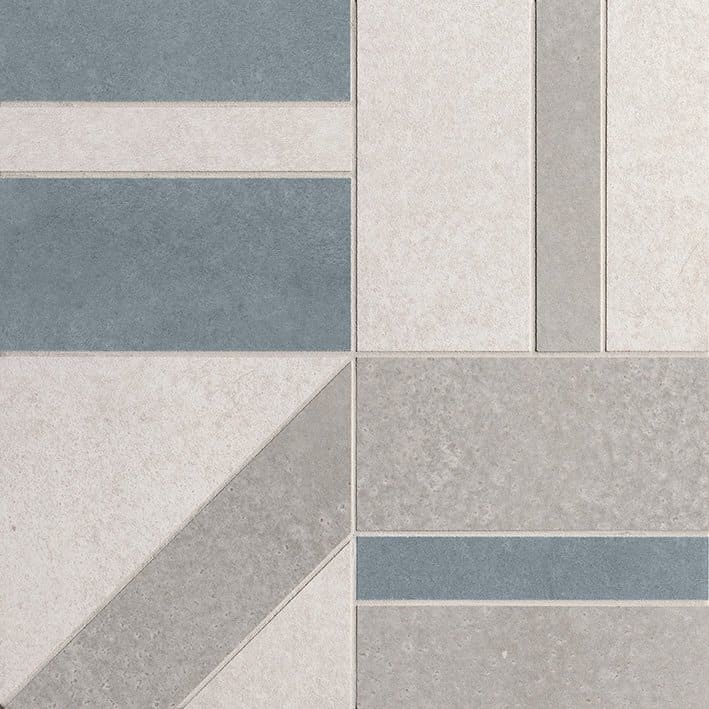 YLICO GREY LIGHT LAGOON DECO MOSAICO