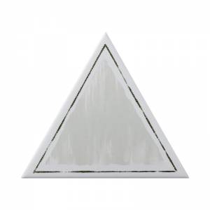 TG D CORN 10-04 Triangolo Cornice Grigio 17X17