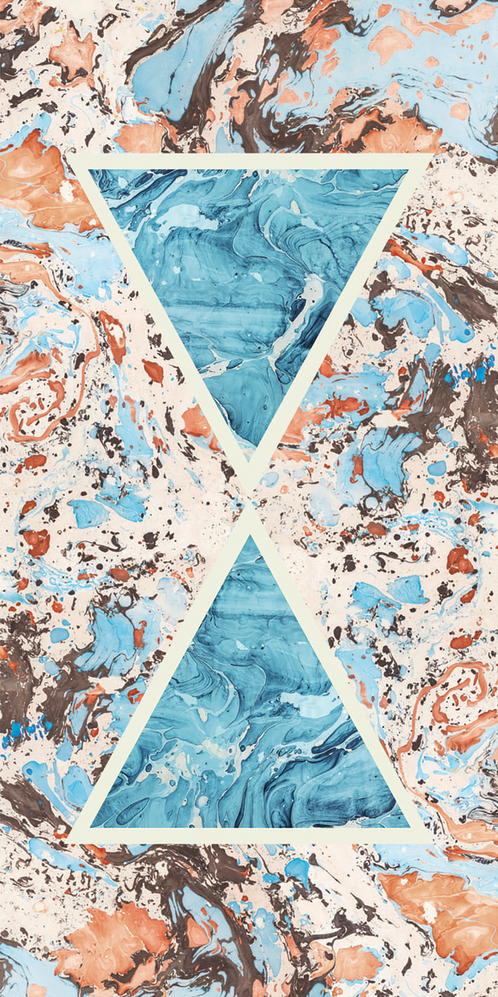 ARALDICA TRIANGOLI CORALLO