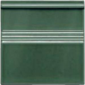 ADMO5205 Modernista Rodapie Clasico CC Verde Oscuro 15X15