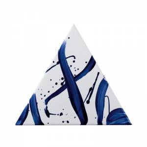 TG D SPLASH 11-04 Triangolo Splash Blu 17X17