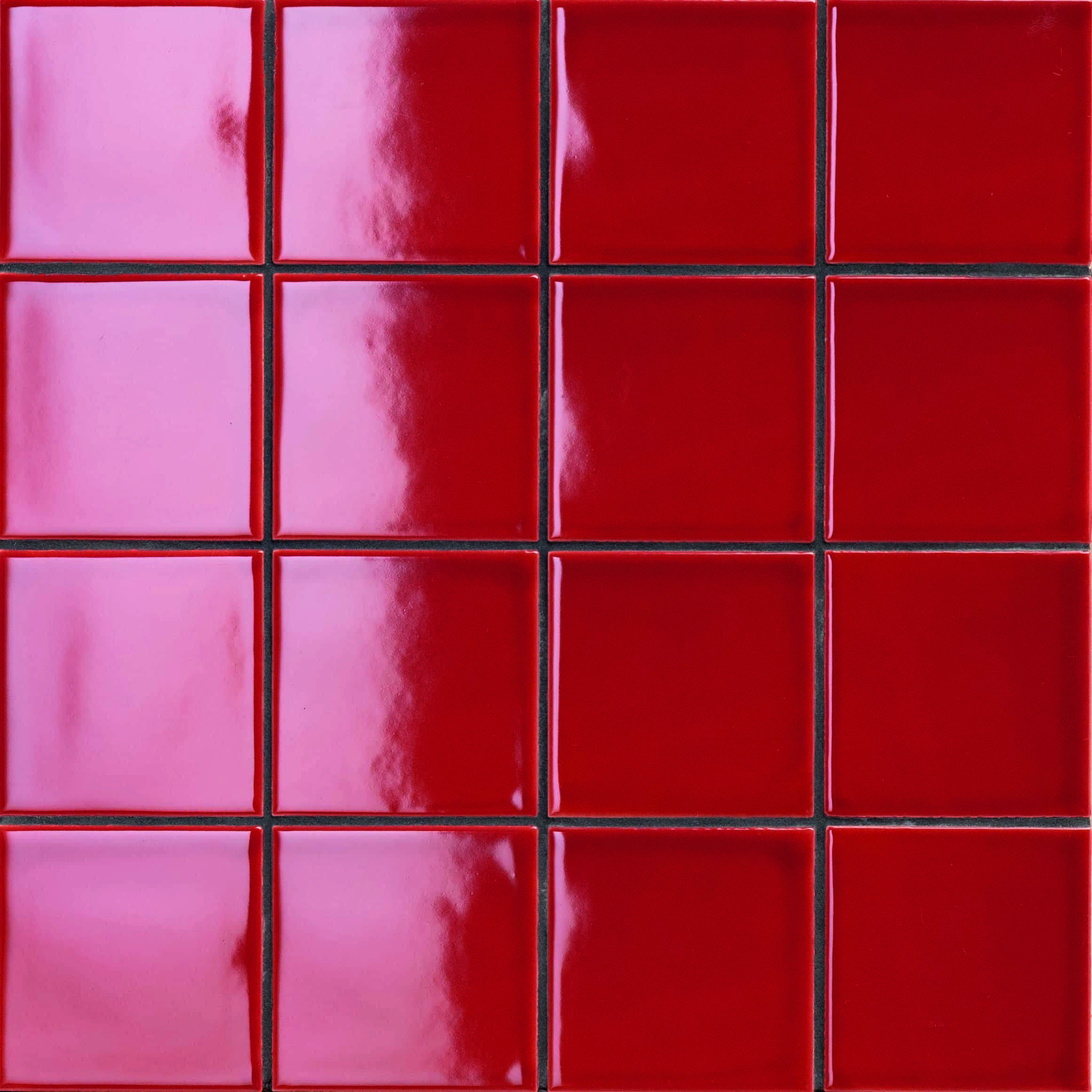 DIN RED GLOSSY 7,4X7,4 RIF