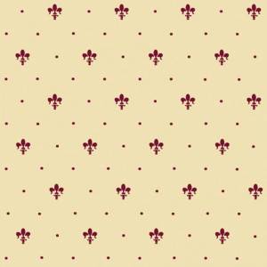 GL01-02 Grand Elegance Giglio Bordeaux Su Crema 20X20