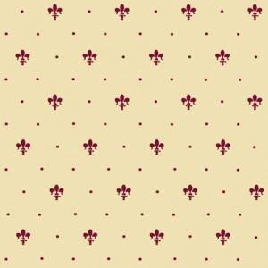 GL01-02 Grand Elegance Giglio Bordeaux Su Crema 20X20