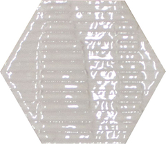 760019 Matiere Hexastyle Carton White Glossy 11X12,6