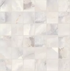 MOSAICO 5X5-30X30 CM WHITE ONYX