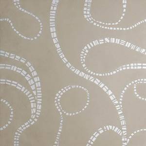 08300036 Fiumi Kilim Argento Reno Tortora Rett 60X60