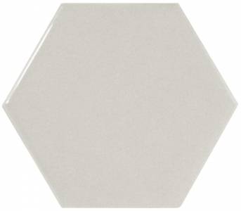 21920 Scale Hexagon Mosaic Light Grey 31X38