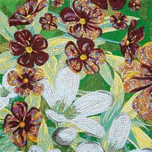 FLO 1G Flower Power Wild Green 120X120