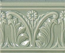 G910330 Rialto Vintage Blu List Flor 12X15