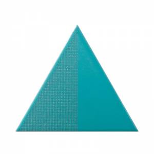 TG D CRISTALLI 09 Triangolo Cristalli Verde 17X17
