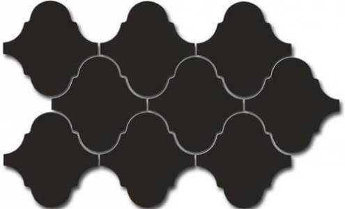 21924 Scale Alhambra Mosaic Black Gloss 27X43