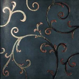 PG RD E-A Rinascimento Ebano Acciaio Rame 60X60