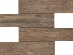 MODULO MURETTO SFALSATO 7,5X30-30X30 CM BROWN OAK