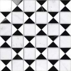 Cosmati Acaram Bw Pattern 29X29