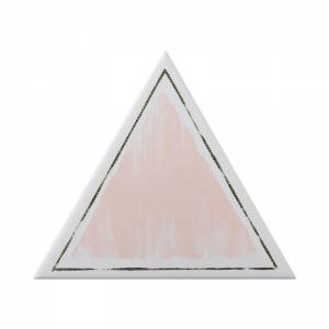 TG D CORN 13-04 Triangolo Cornice Rosa 17X17
