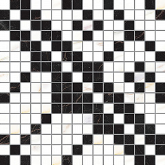 6000896 Cava Mosaico Fiore 30X30