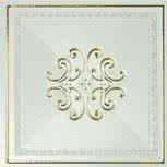 110088 Ermitage Decoro Finitura Impero Lux Gold Su Bianco 25,5X25,5