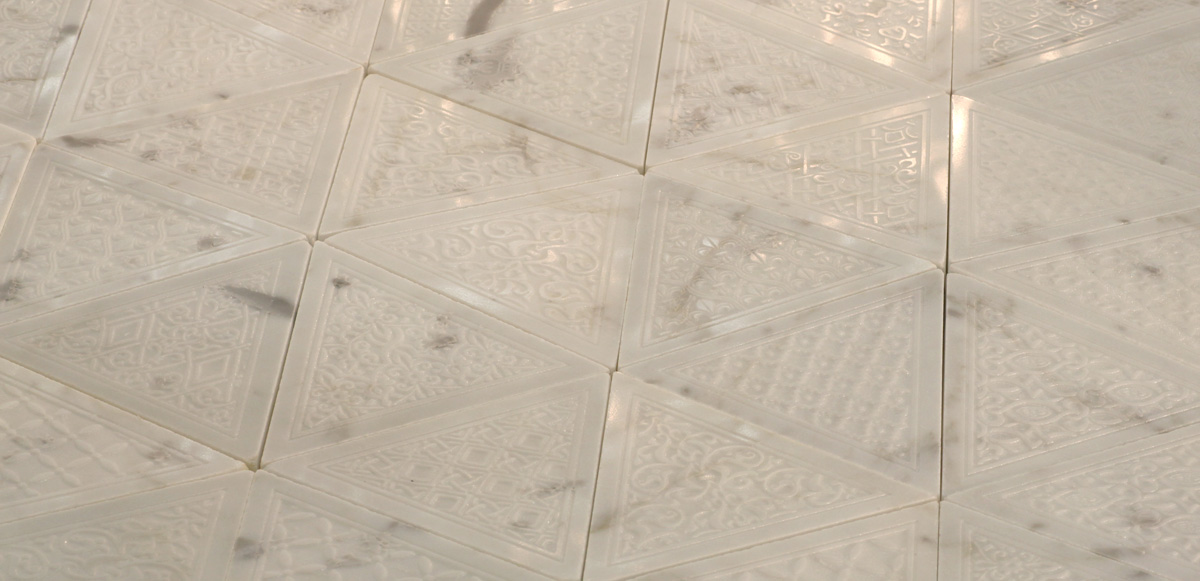 PULSAR LN3D–BIANCO CARRARA