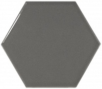 21913 Scale Hexagon Dark Grey 10,7X12,4