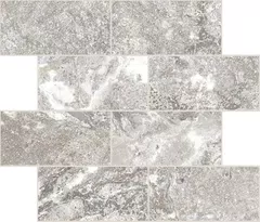 MODULO MURETTO SFALSATO 7,5X15-30X30 CM WHITE PORPHYRY