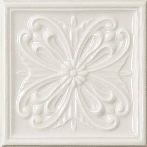G911270 Rialto White Form Flor 15X15