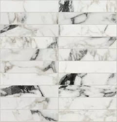 MOSAICO 3X15-30X30 CM CALACATTA ALTISSIMO BLANC