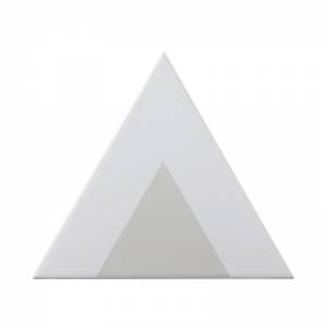 TG D PALL 10-04 Triangolo Pallino Grigio 17X17