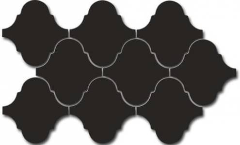 21925 Scale Alhambra Mosaic Black Gloss Matt 27X43