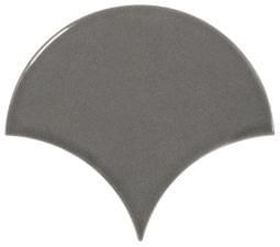 21983 Scale Fan Mosaic Dark Grey 30X43