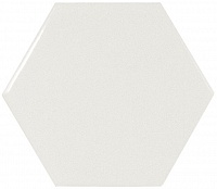 21911 Scale Hexagon White 10,7X12,4