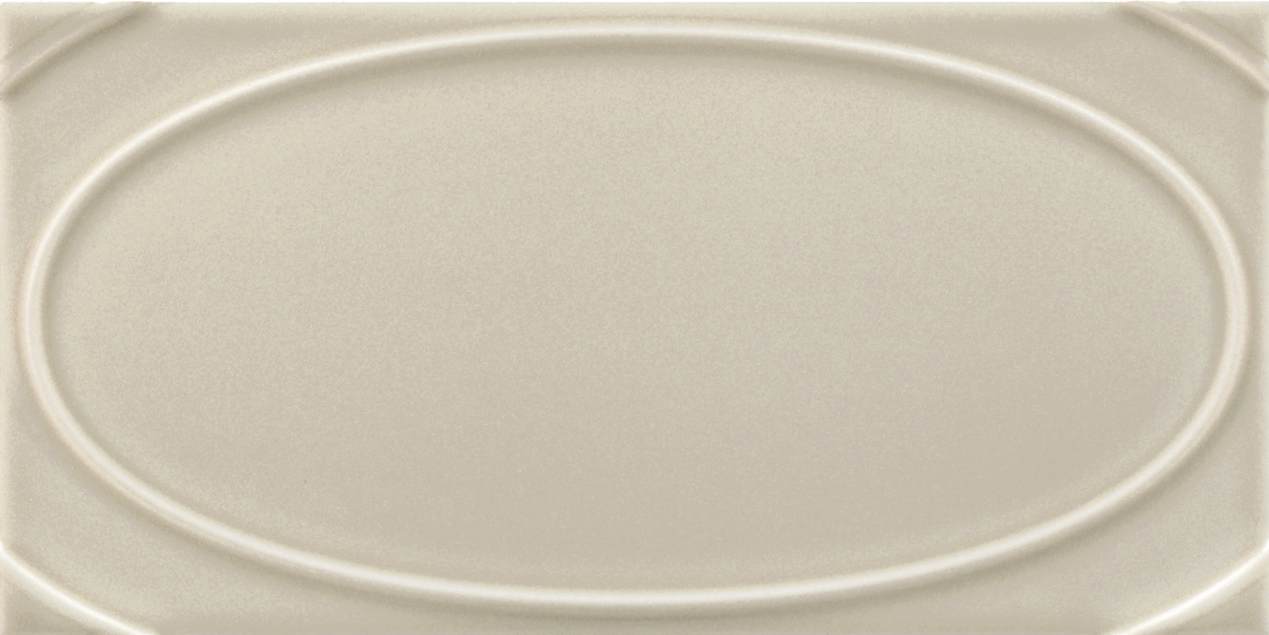 OVAL ECRU 13X26