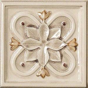 G912120 Rialto Painted Formella 15X15