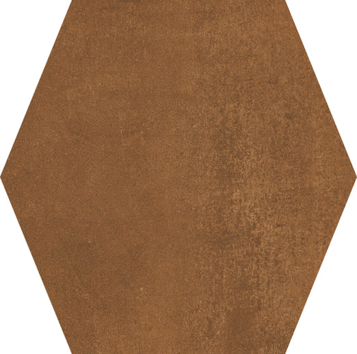 METAMORFOSI CORTEN OSSIDATO ESAGONO