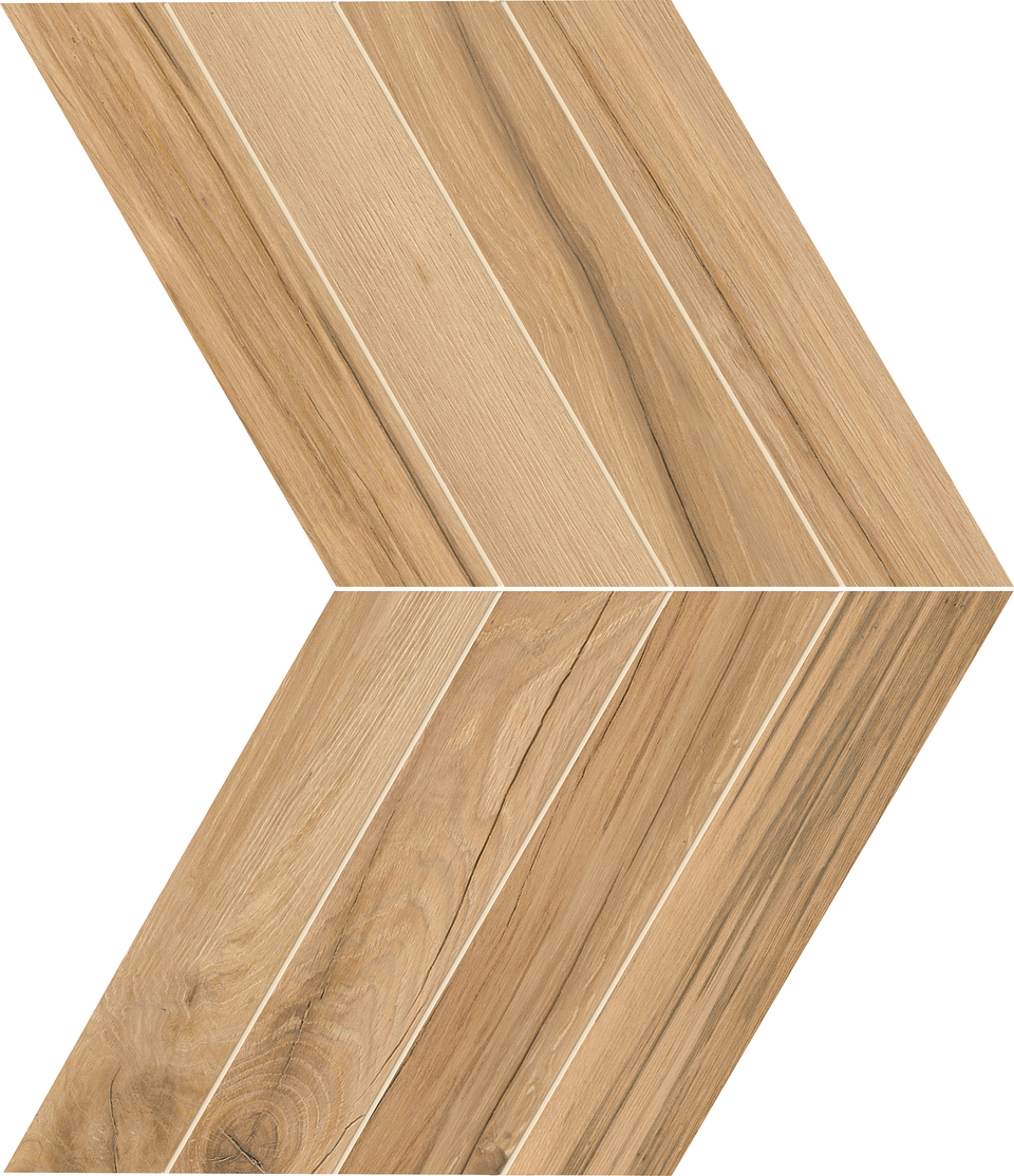 CHEVRON MONO - 29,4X34 QUERCIA RECUPERATA