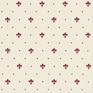 GL01-08 Grand Elegance Giglio Bordeaux Su Panna 20X20