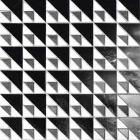 Cosmati Novalis Bw Pattern 29,8X29,8