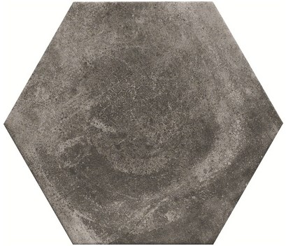 Cir & Serenissima Miami Pitch Black Esagona 24x27.7