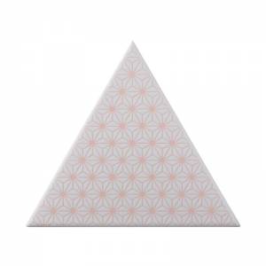 TG D STELLA 13-04 Triangolo Stella Rosa 17X17