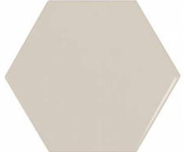 23329 Scale Hexagon Mosaic Greige 31X38