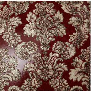 BAR404 Wallpaper Barocco Burgundy 40X40