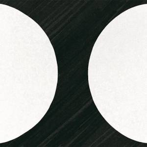 22126 Caprice Deco Moonline B&W 20X20