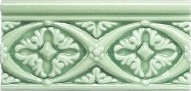 ADMO4005 Modernista Relieve Bizantino CC Verde Claro 7,5X15