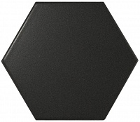 21909 Scale Hexagon Black Gloss Matt 10,7X12,4