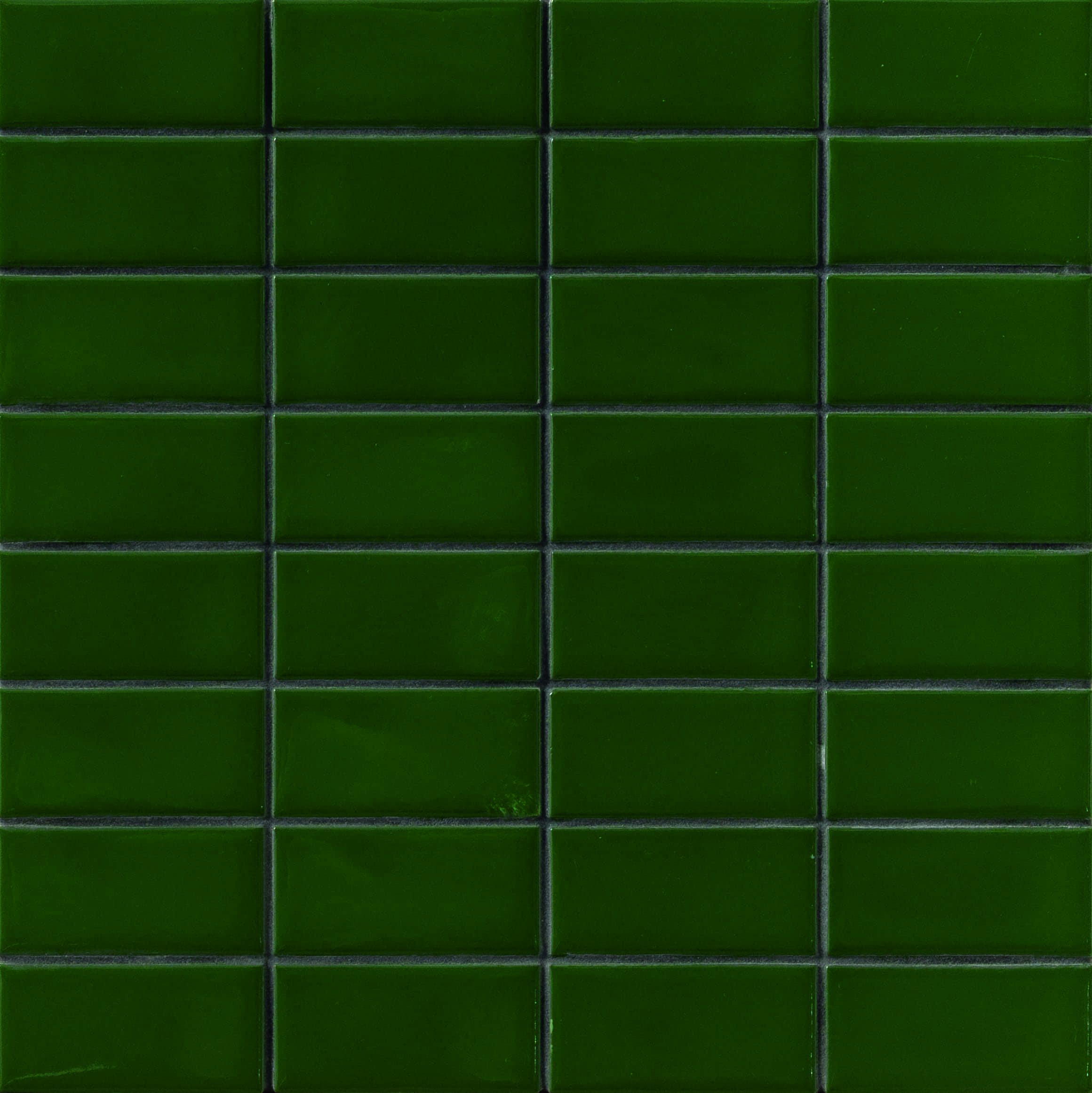 DIN DARK GREEN GLOSSY 3,6X7,4