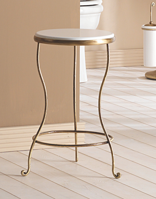 R65 LBZZ - SGABELLO BRONZO SATINATO
