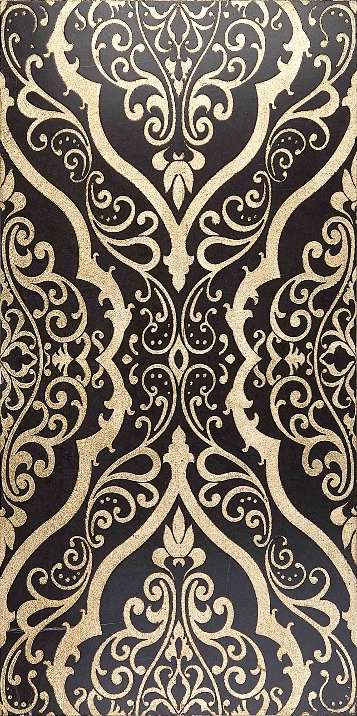 NADIRA 305 X 610 NERO – GOLD