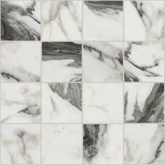 MOSAICO 7,5X7,5-30X30 CM CALACATTA ALTISSIMO BLANC