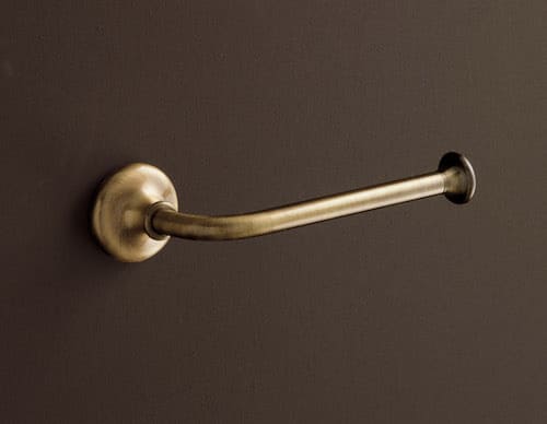 AE107 ZZ - PORTA ROTOLO BRONZO SATINATO